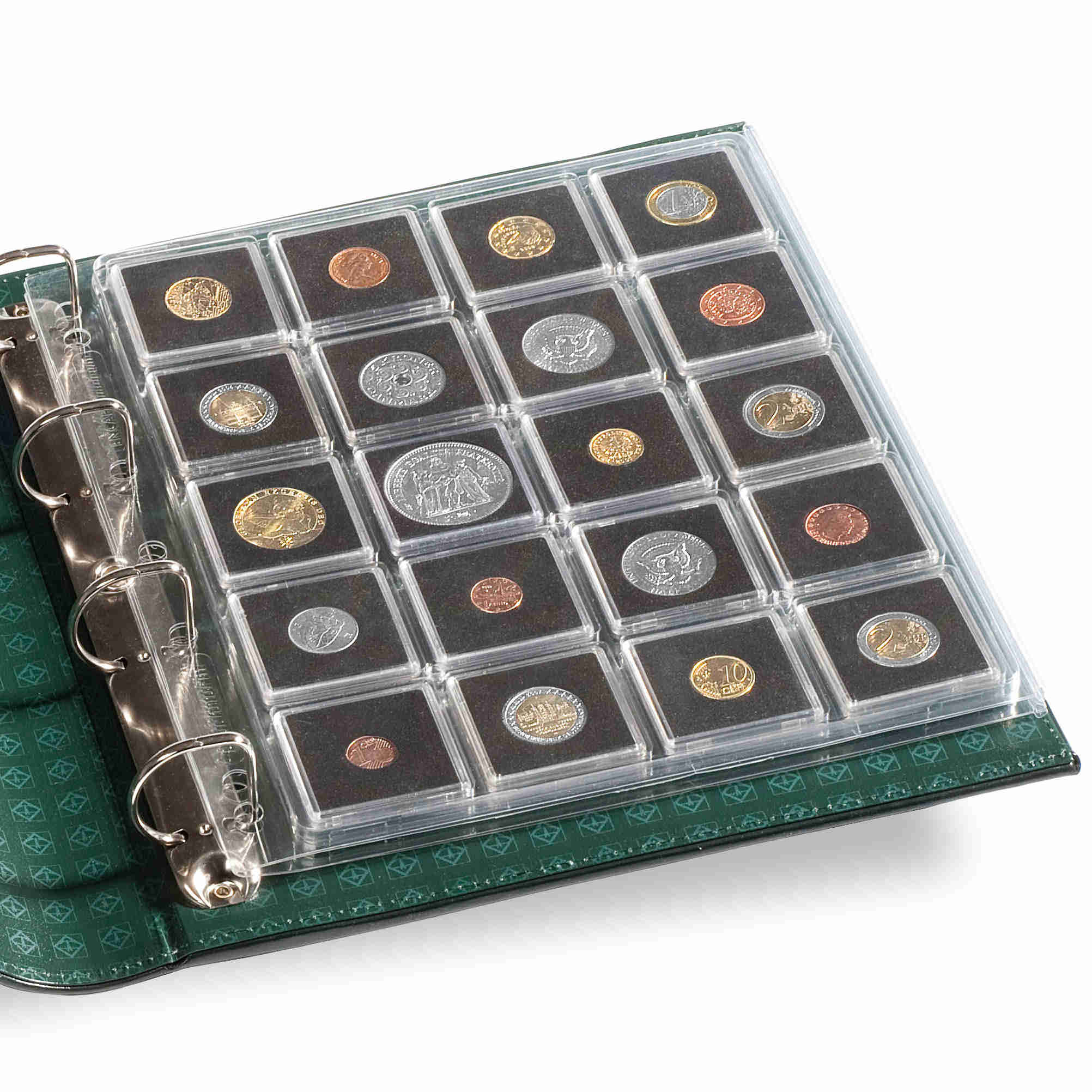 Münzhüllen ENCAP für 20 Quadrum-Kapseln (je 50 x 50 mm)