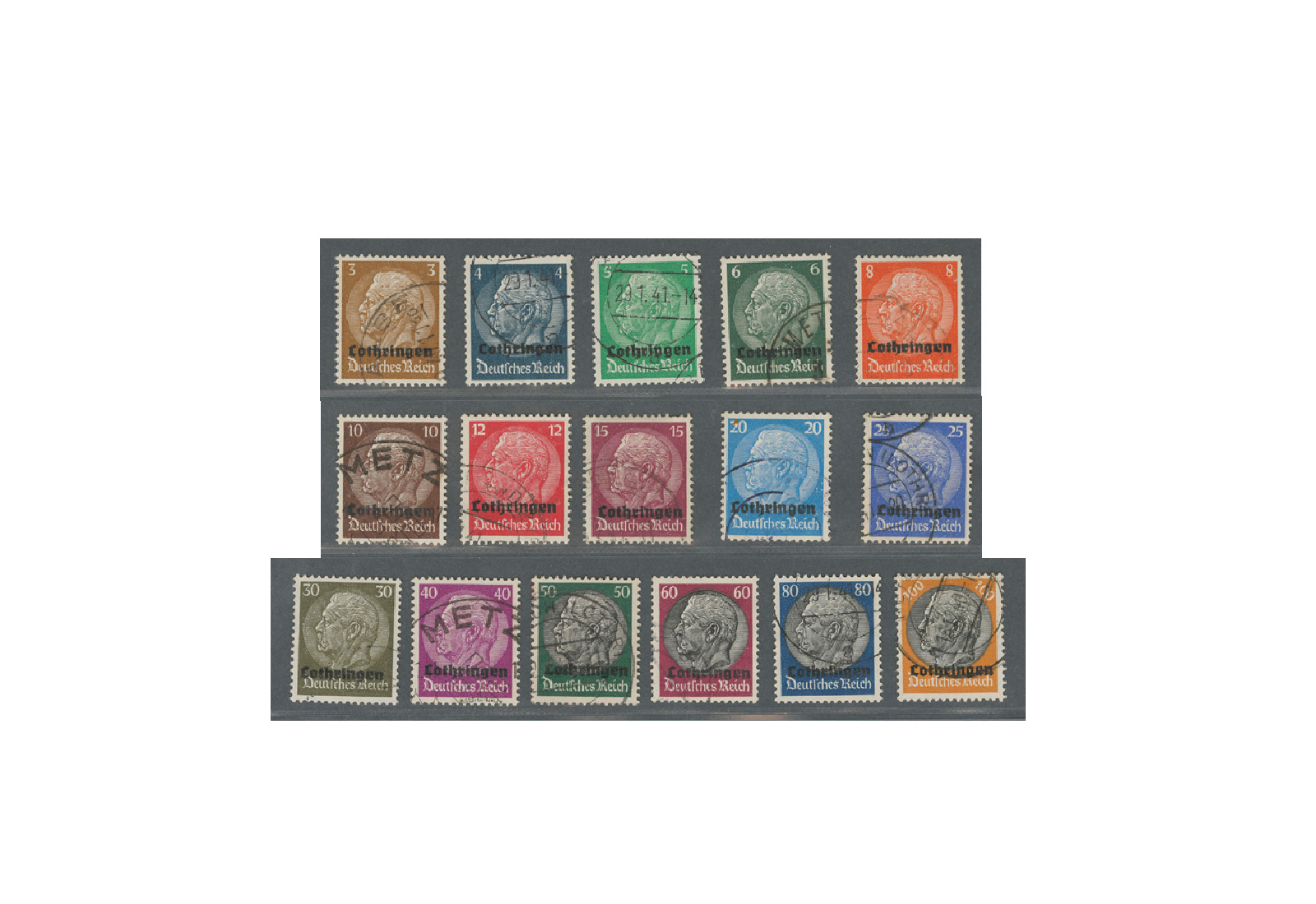 Lothringen Mi.Nr. 1/16 gest.