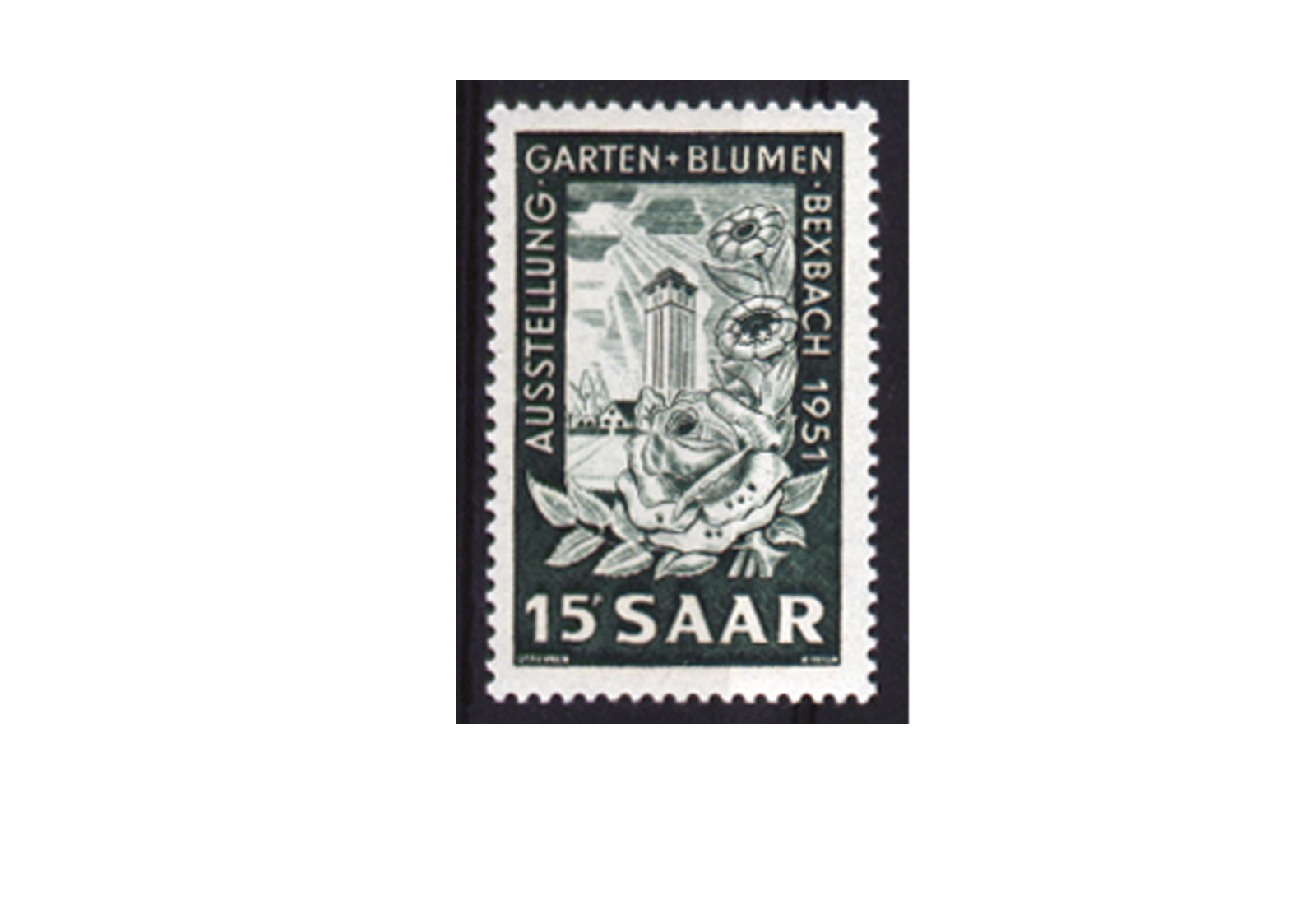 Briefmarke Saar 307 gestempelt