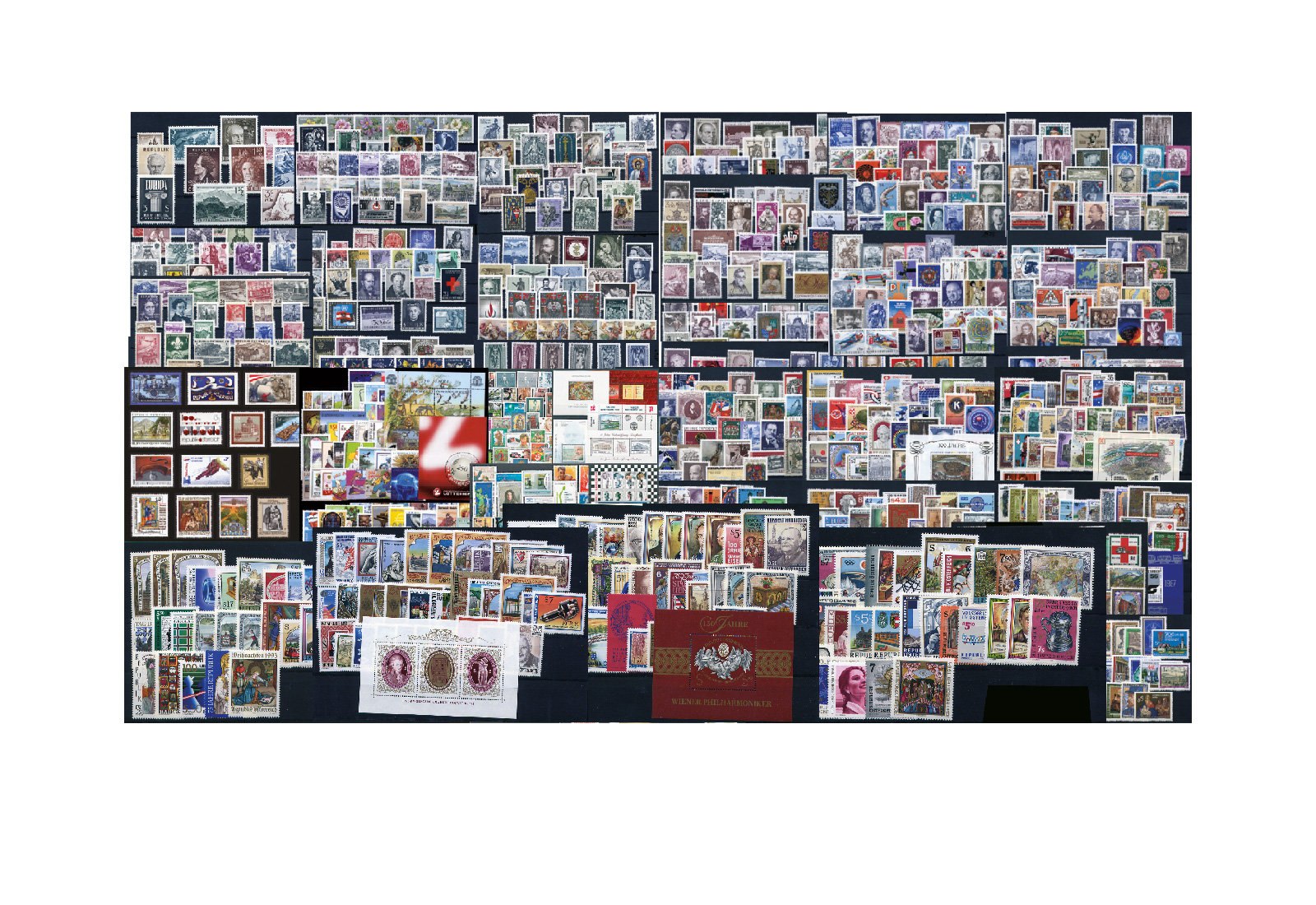 Briefmarken Österreich Jahrgang 1960-1994 postfrisch