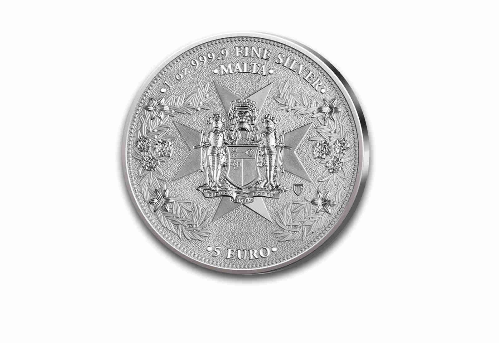 5 Euro 2025 Malta 1oz Silber Golden Eagle