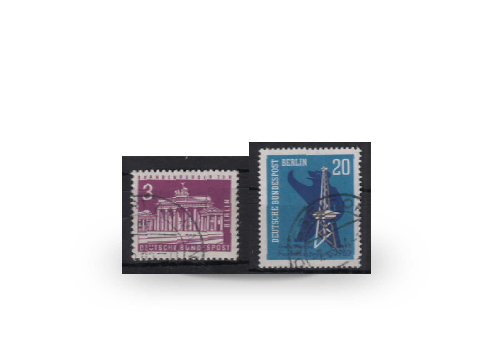 Berlin Jahrgang 1963 Mi.Nr. 231-232 gestempelt
