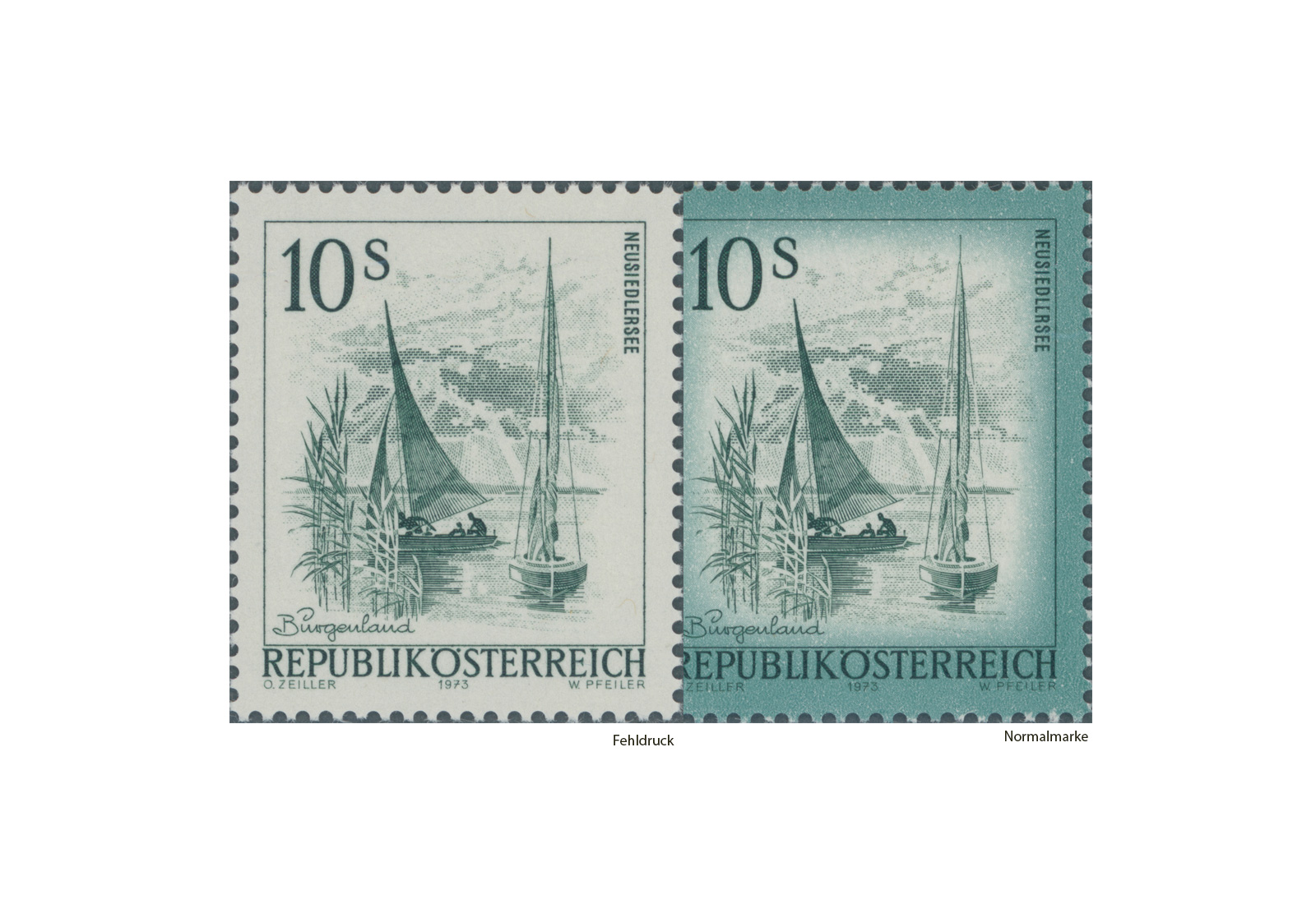 Briefmarke Österreich Schönes Österreich Burgenland Neusiedler See 1973 Michel-Nr. 1433 postfrisch