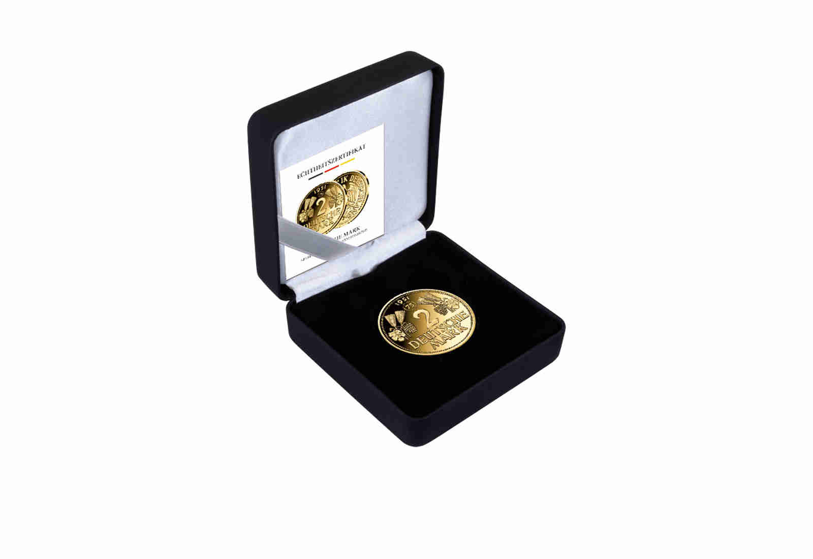 2 DM Ähren 1951 - 1 oz 999/1000 Gold Premium Neuprägung mit Privy Mark