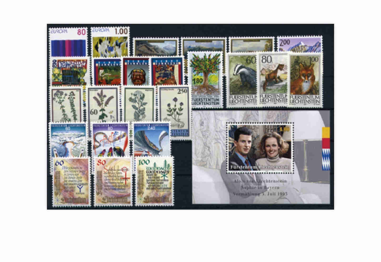 Liechtenstein Jahrgang 1993 postfrisch