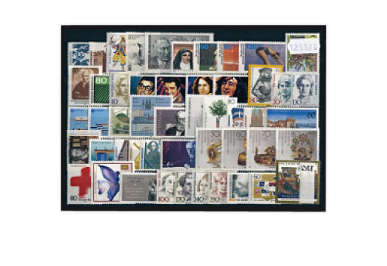 Briefmarken BRD Jahrgang 1988 Michel-Nr. 1347-1396 postfrisch