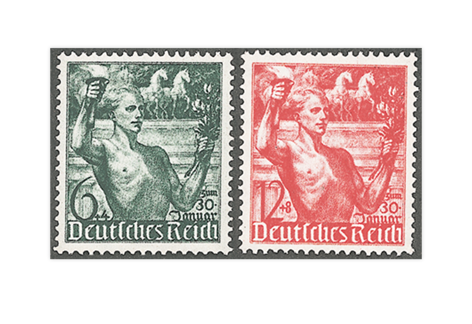 Deutsches Reich Mi.Nr. 660/661 **