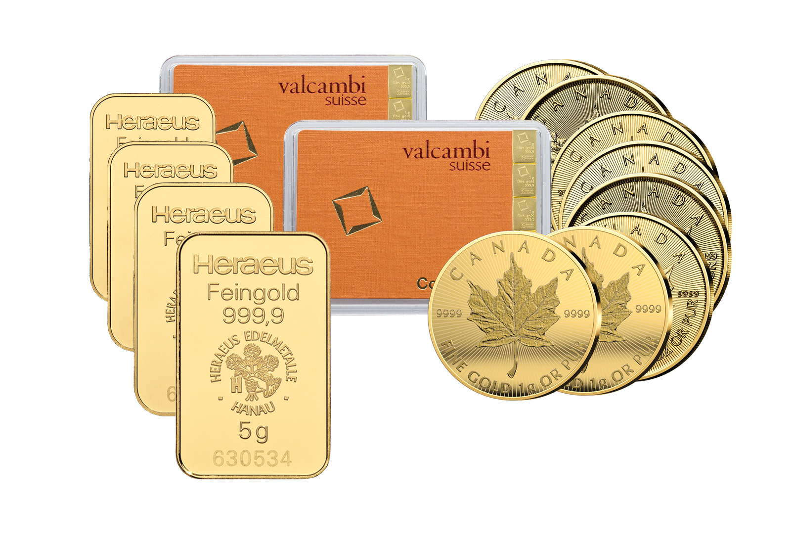 Investmentpaket Gold "Groß"