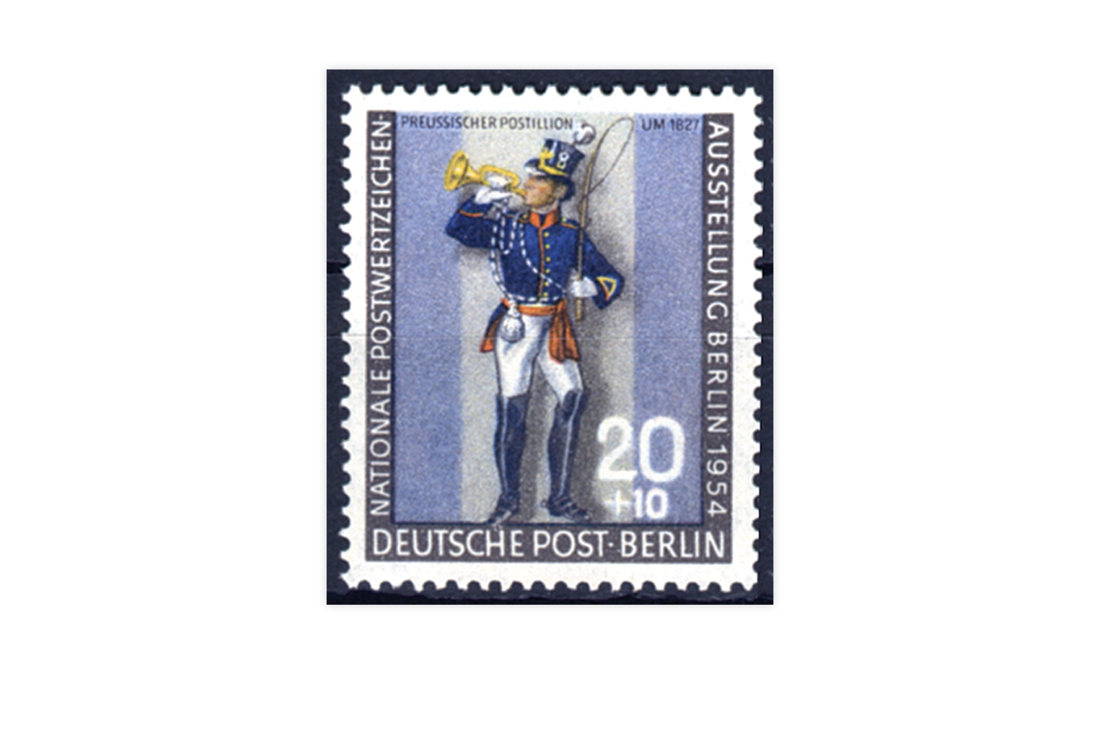 Berlin Preußischer Postillon 1954 Michel-Nr. 120 a postfrisch