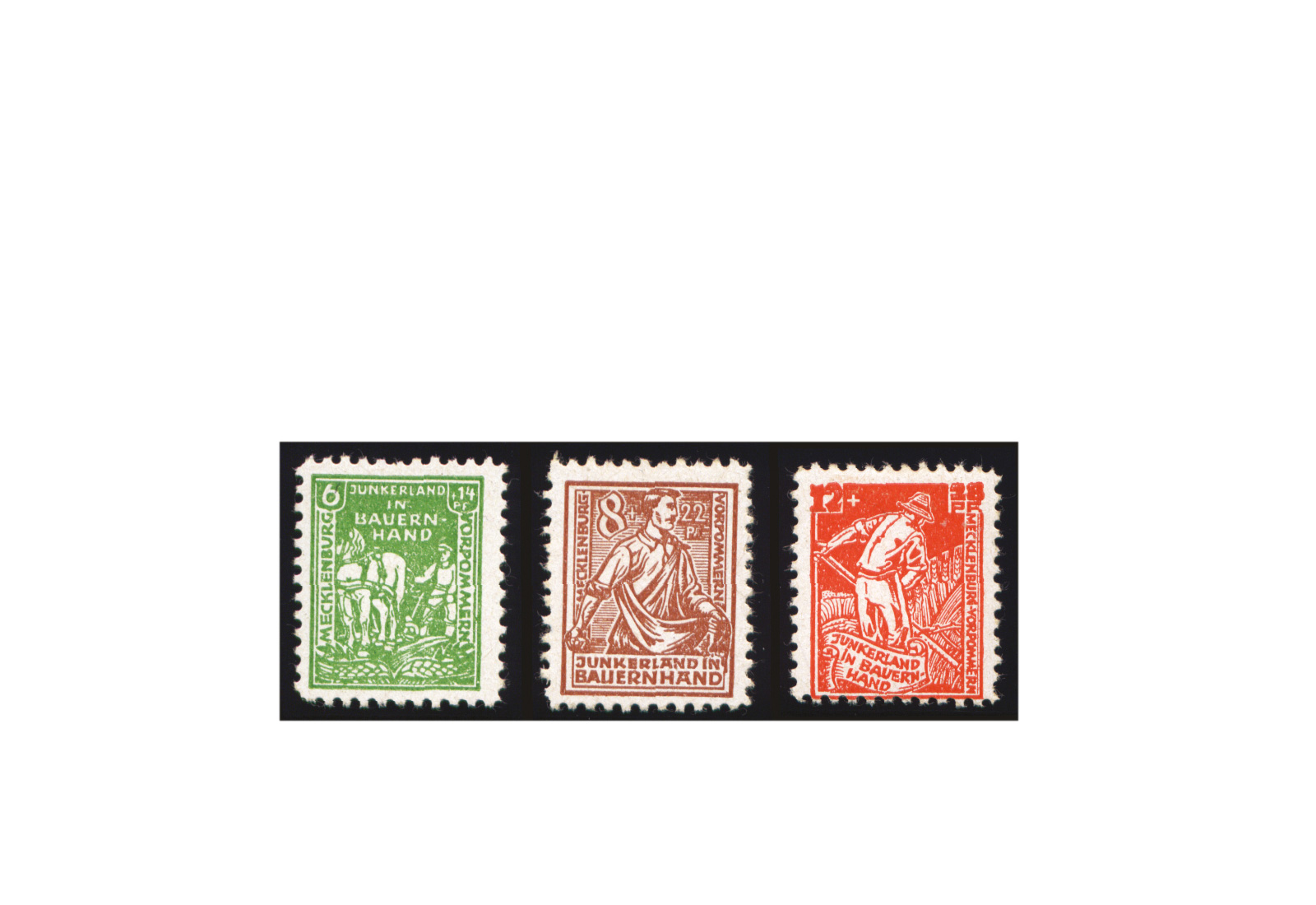 SBZ Michel 23a / 25a postfrisch