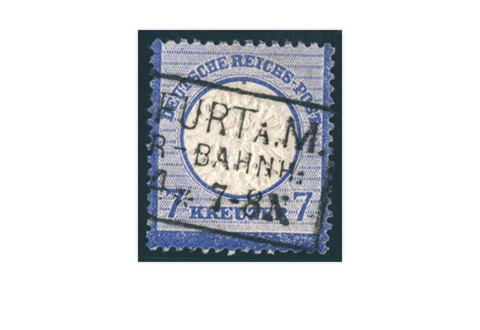 Briefmarke Deutsches Reich Brustschild 1872 Michel-Nr. 26 gestempelt