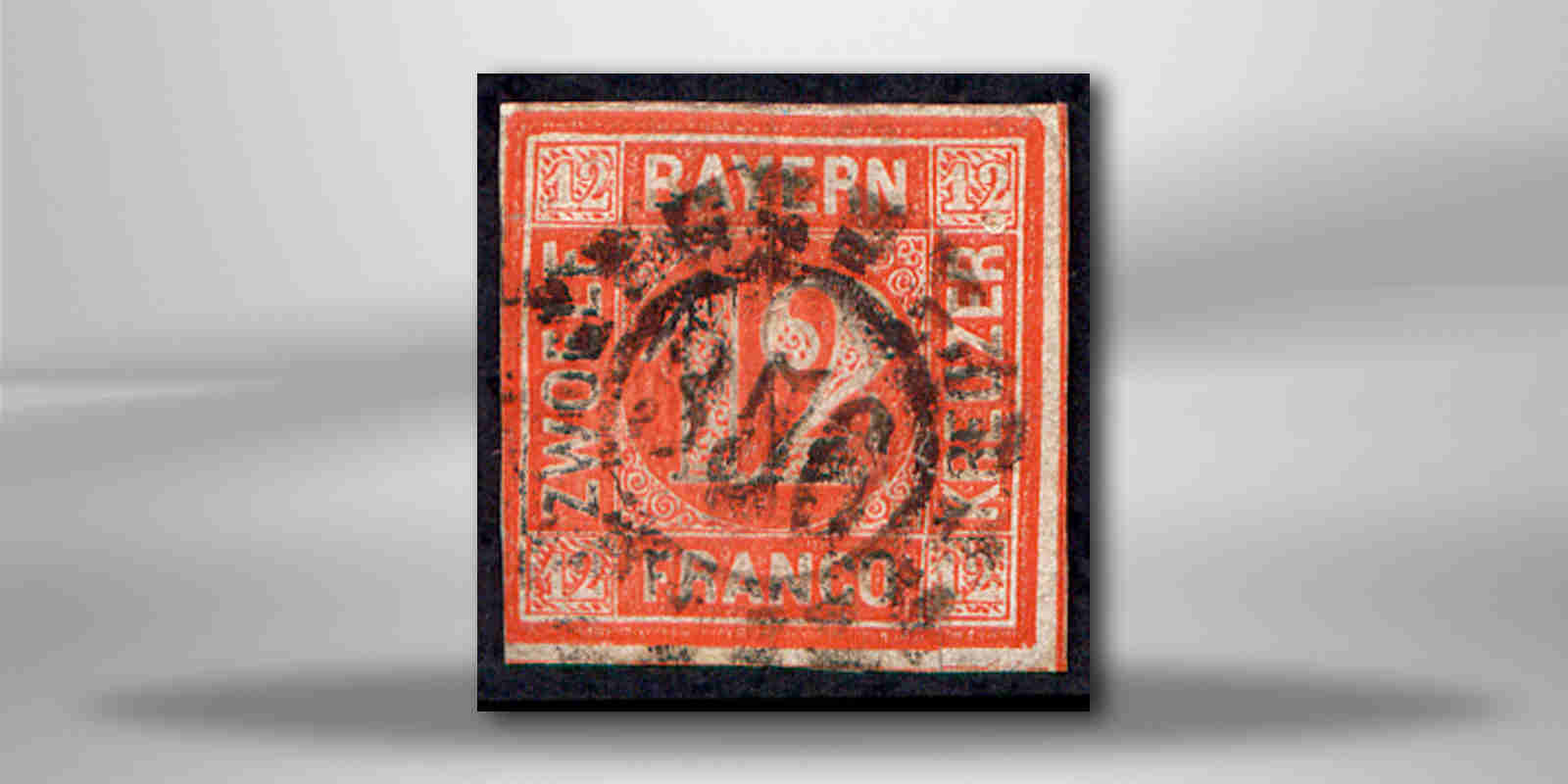 Briefmarke Altdeutschland Bayern Freimarke 1850 Michel-Nr. 6 gestempelt
