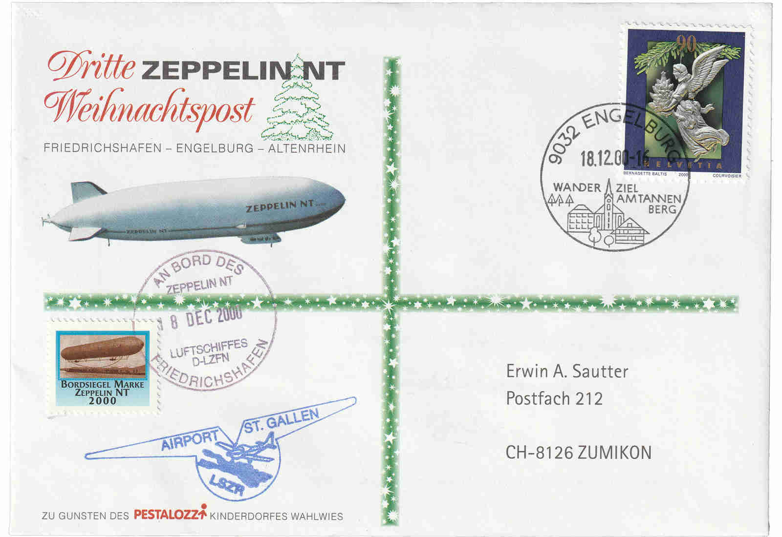 Zeppelin Beleg 2000