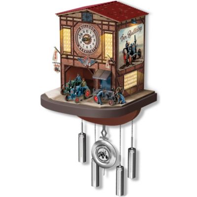 Die Bulldog-Werkstatt - Wanduhr