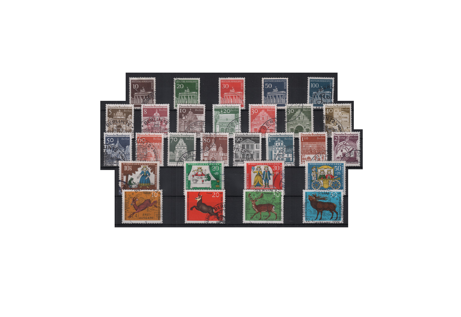 Berlin Jahrgang 1966 Mi.Nr. 270-298 gestempelt