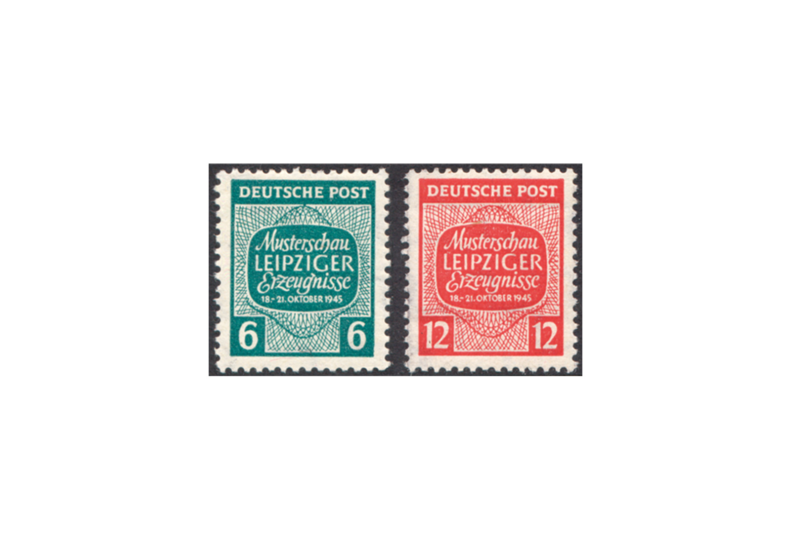 SBZ Michel-Nr. 124Y/125 Y postfrisch