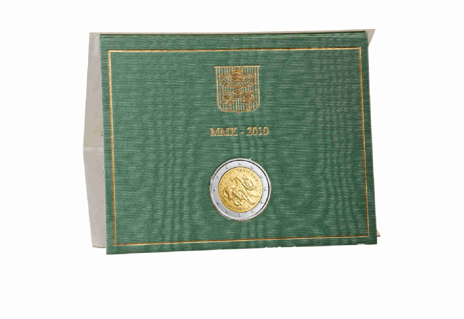 2 Euro 2010 Vatikan Priesterjahr st im Blister