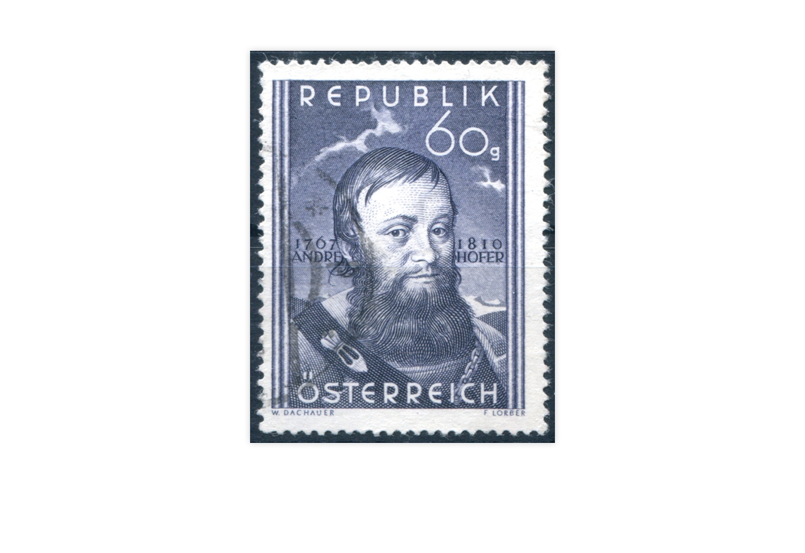 2. Republik Österreich Mi.Nr. 949 gestempelt