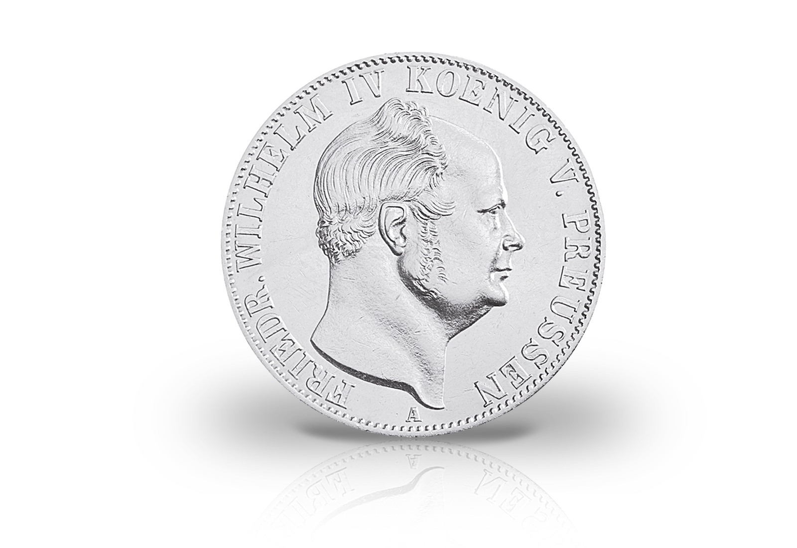Ausbeutetaler 1853-1856 Kaiserreich König Friedrich Wilhelm IV. Preußen