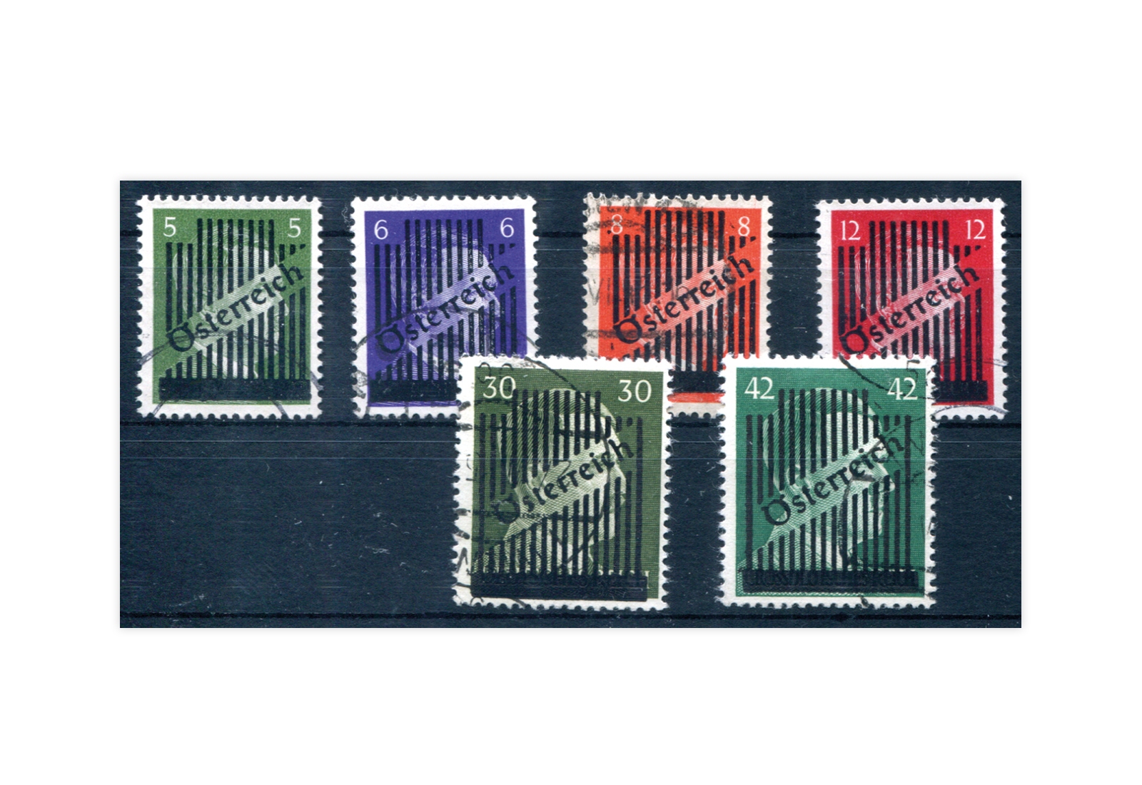 Österreich Frühausgaben Michel 668 II / 71 gestempelt