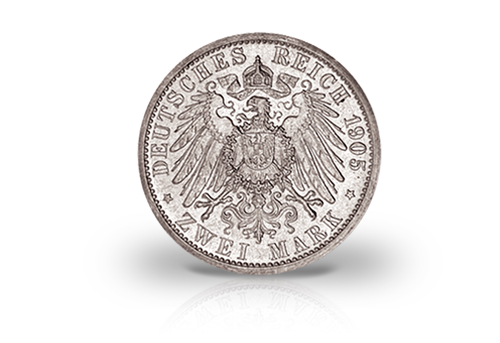 2 Mark 1905 Deutsches Kaiserreich Schwarzburg-Sonderhausen Fürst Karl Günther Jaeger-Nr. 169b