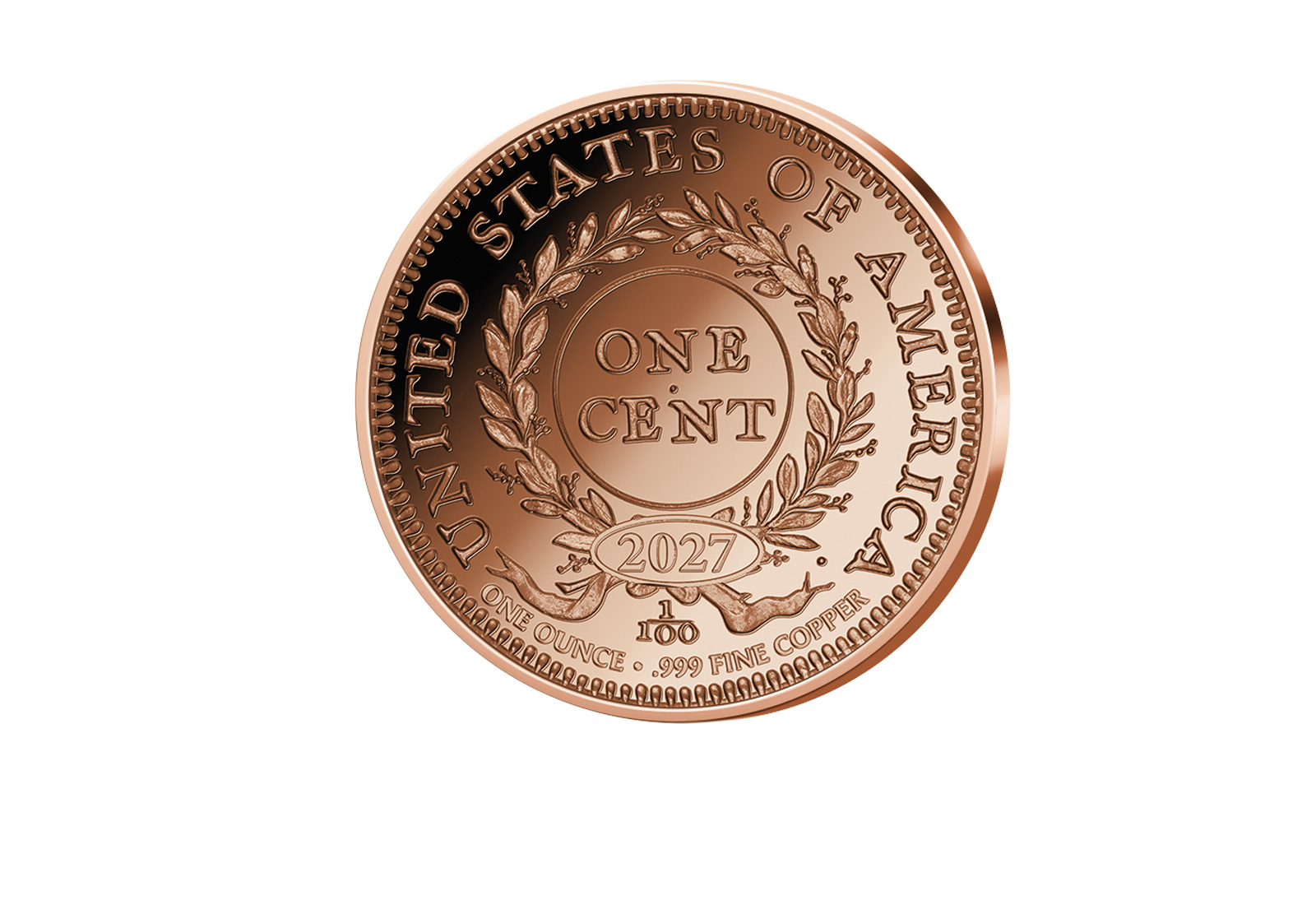 1 oz Kupferausgabe Birch Cent 1792