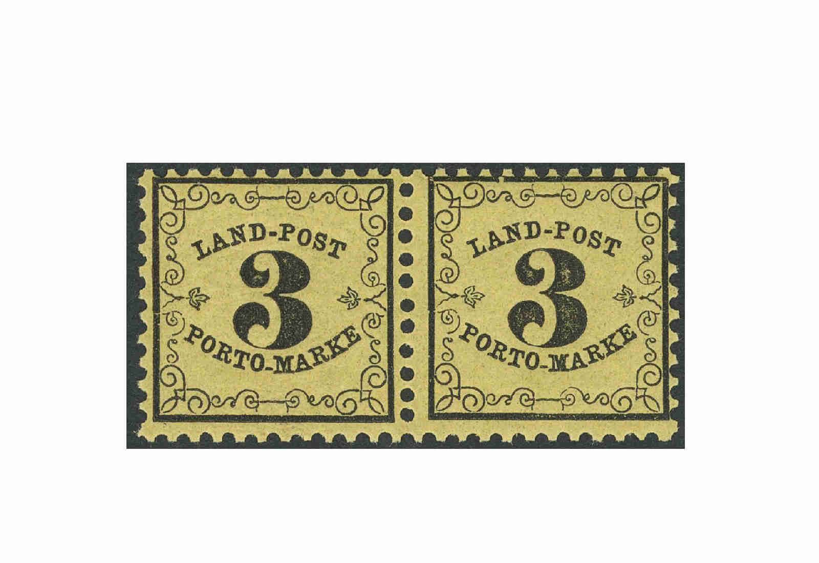 Briefmarken Altdeutschland Baden 1862 Michel-Nr. P 2 PA postfrisch
