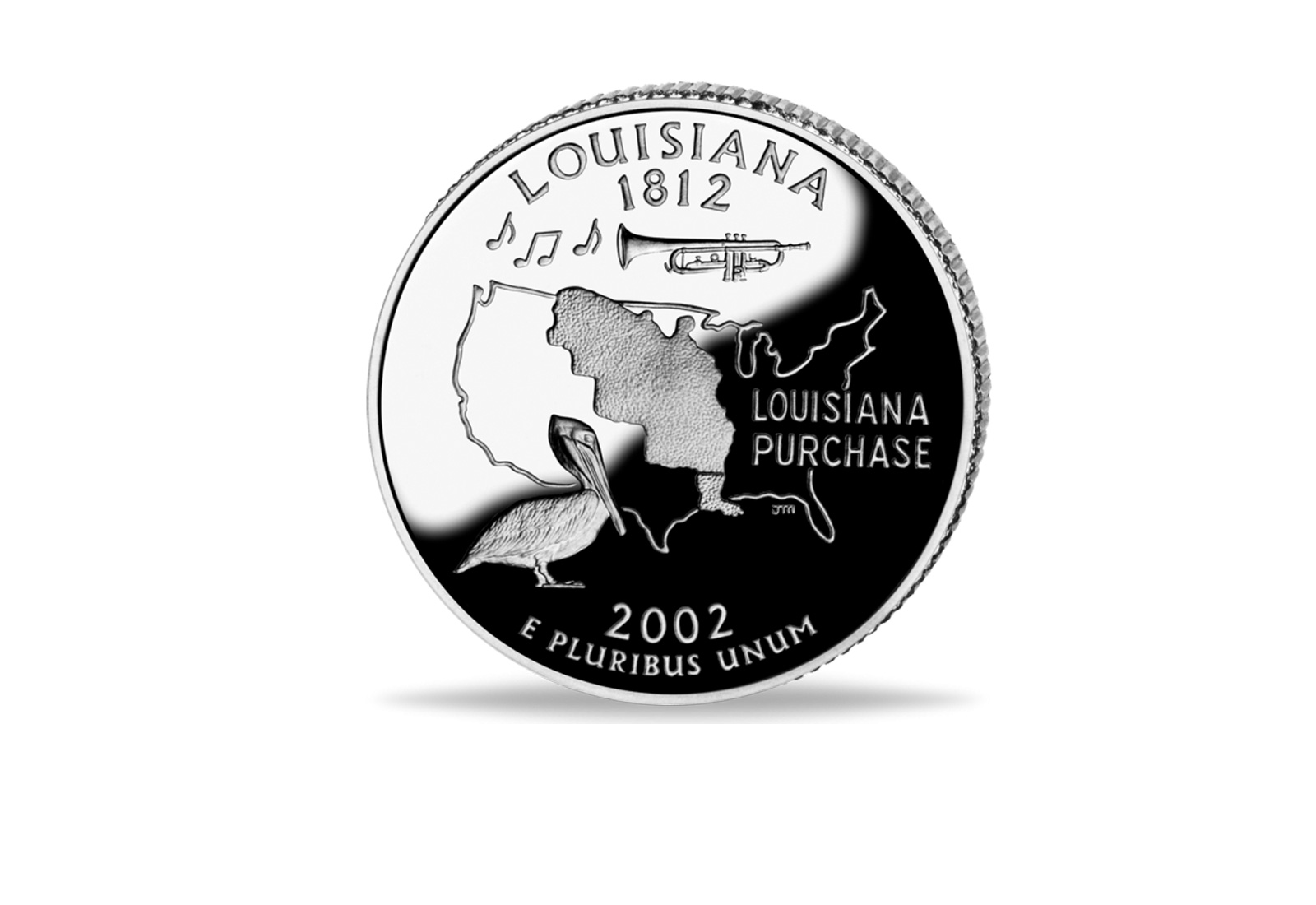 USA Quarter Dollar 2002 Louisiana Prägestätte P (Philadelphia)