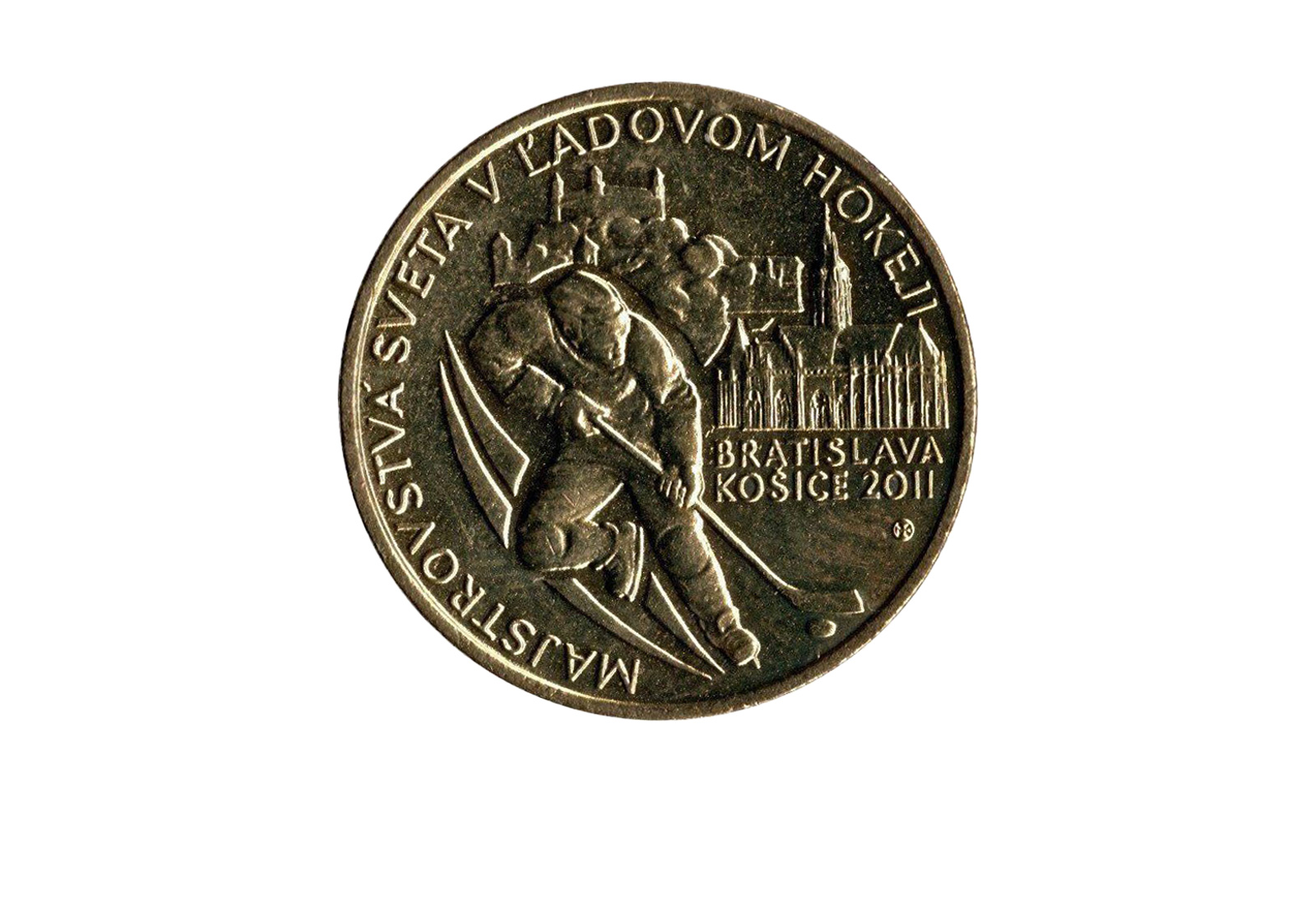 Sonderprägung 2011 Slowakei zur Eishockey-WM