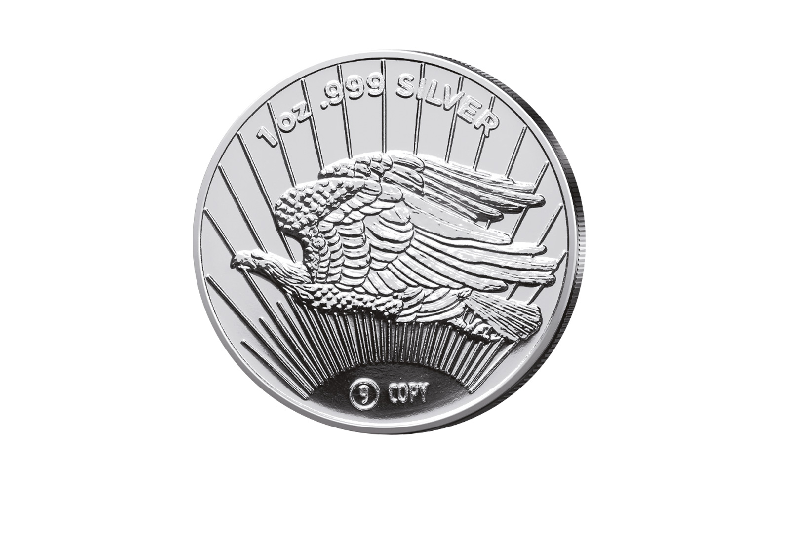 St. Faudens Double Eagle Design 1oz Silber USA