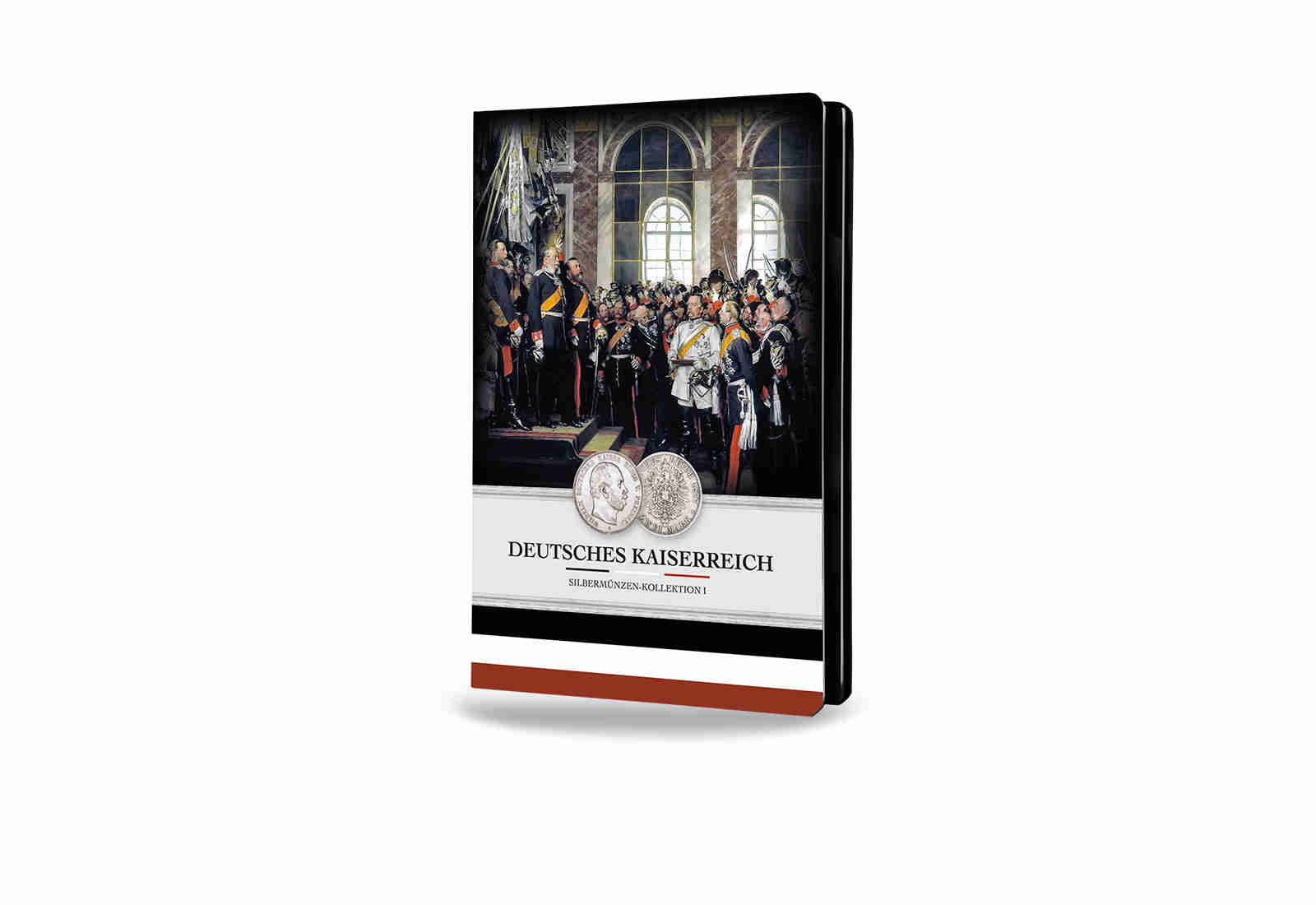 Album "Deutsches Kaiserreich" für 2 Mark (Kollektion 1)