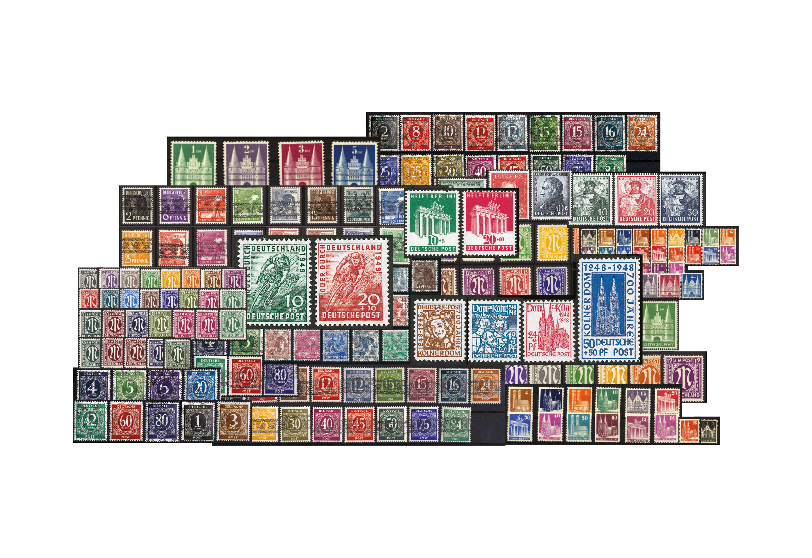 Bizone 1945 -1949 Michel Nr. 1-110 postfrisch