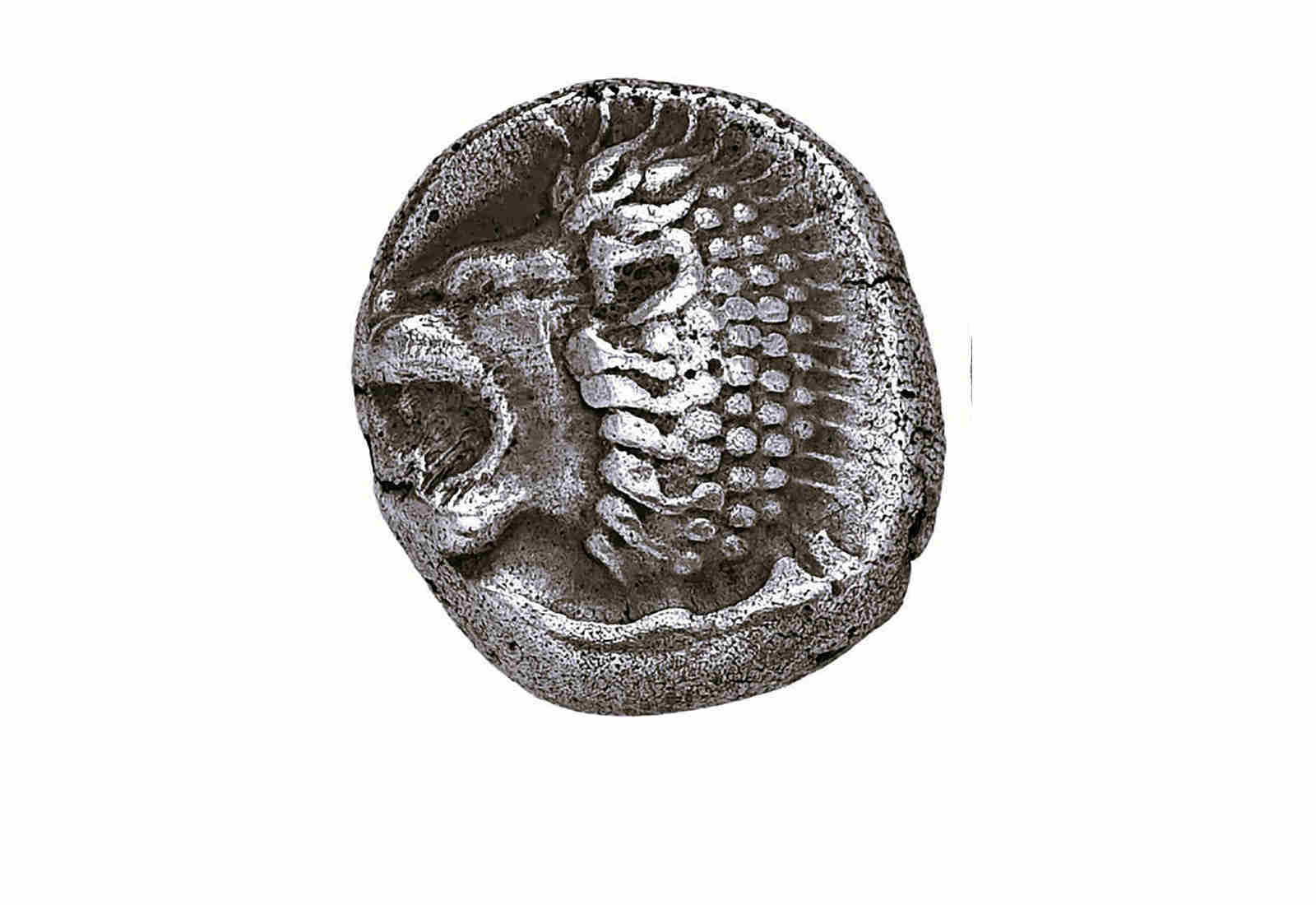 Miletos Silberdiobol 510/494 v. Chr. im Etui mit Zertifikat