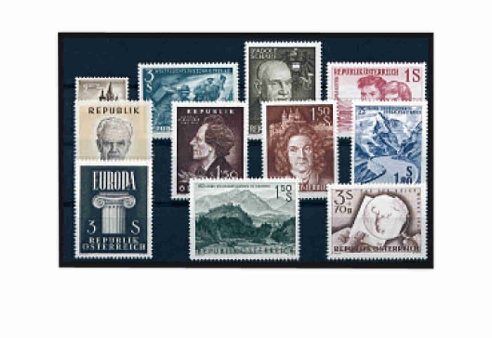 Österreich Jahrgang 1960 postfrisch