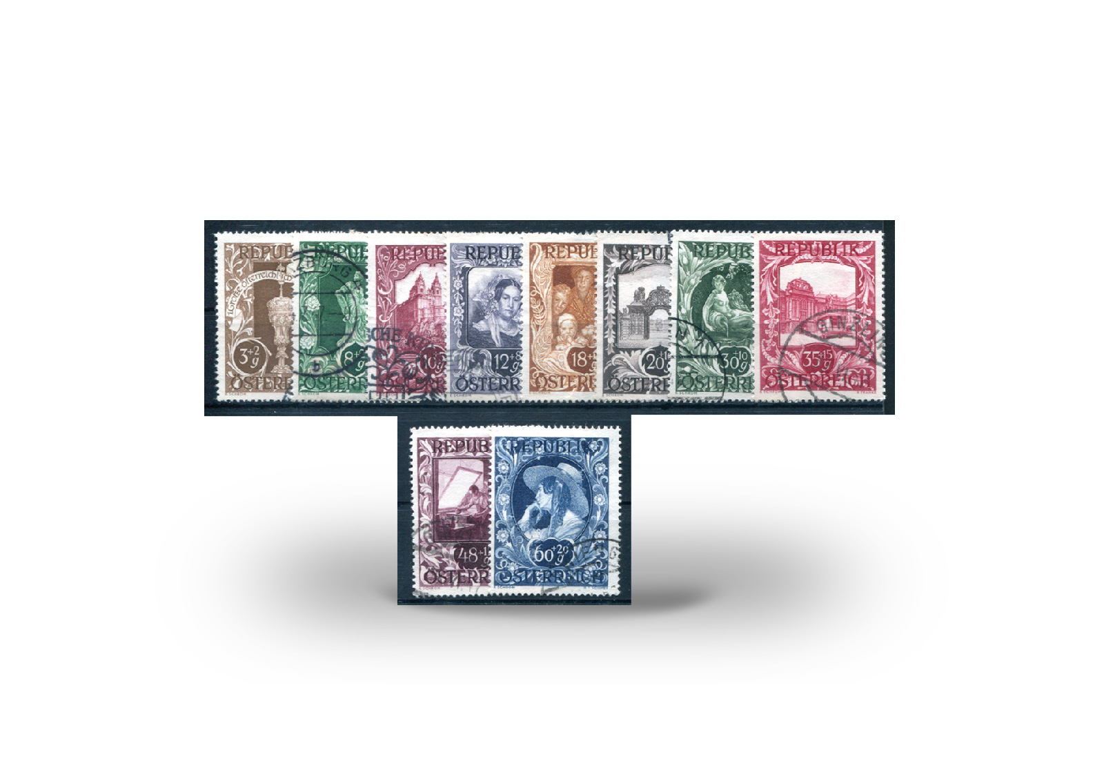 Österreich Künstlerhaus Michel Nr. 812/21 gest.