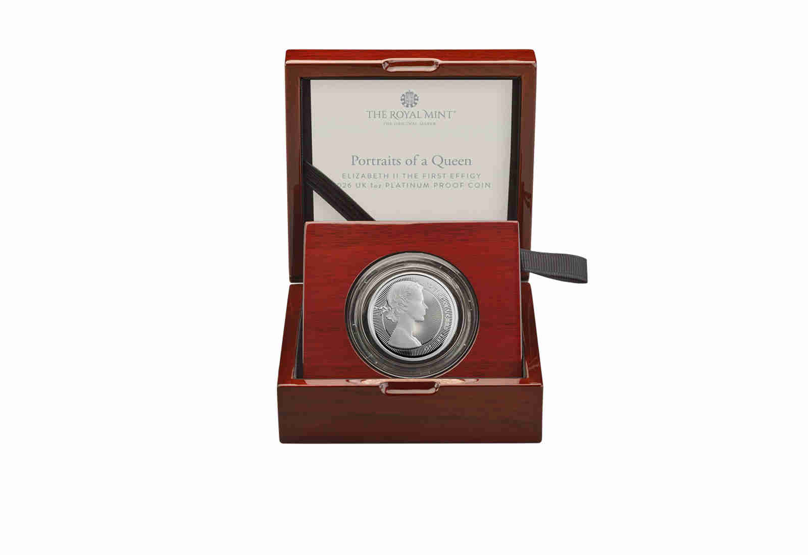 1 oz Platin 2026 Großbritannien - Die junge Queen Elisabeth II. PP