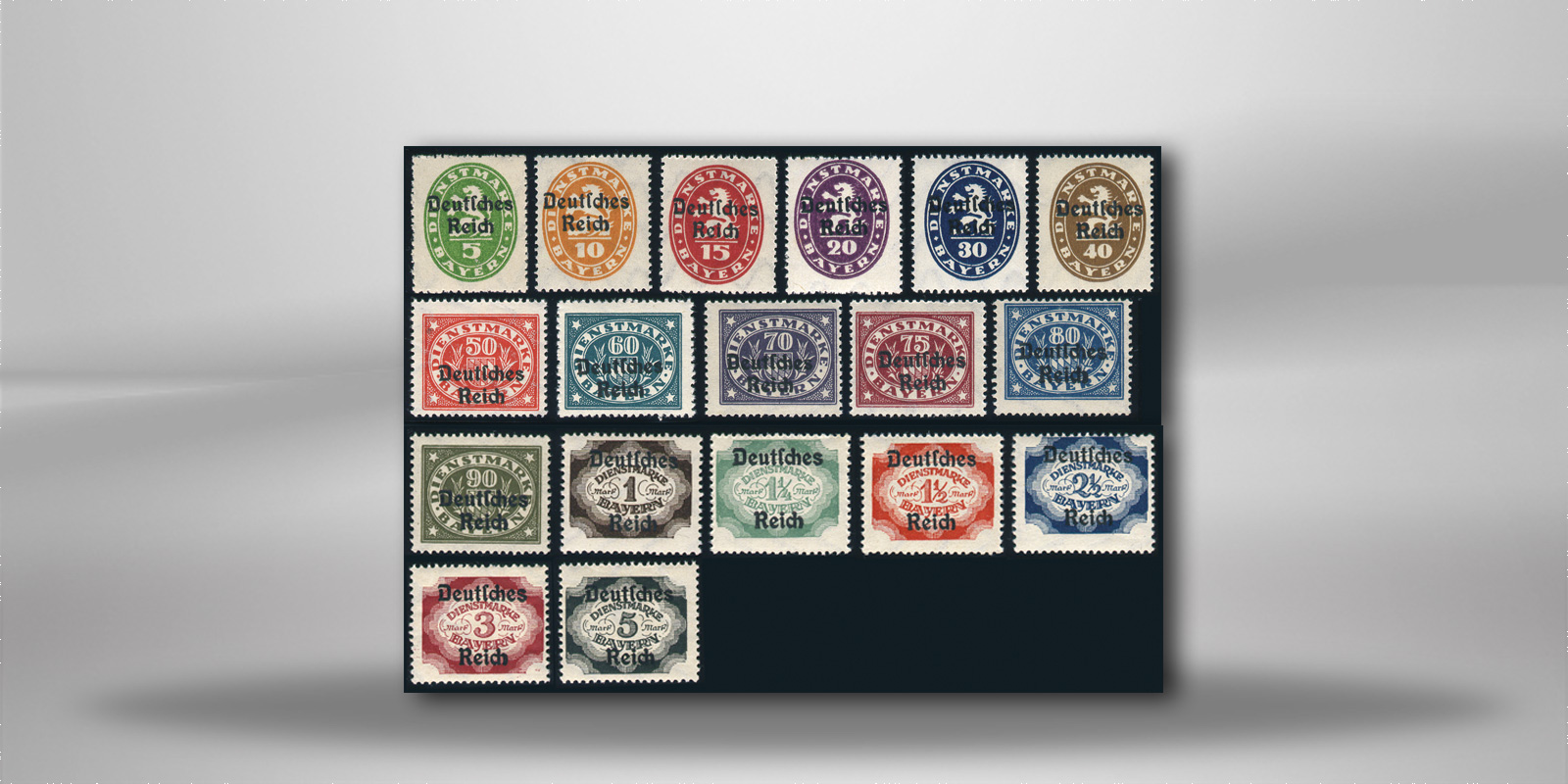 Deutsches Reich Mi.Nr. D 34/51 postfrisch