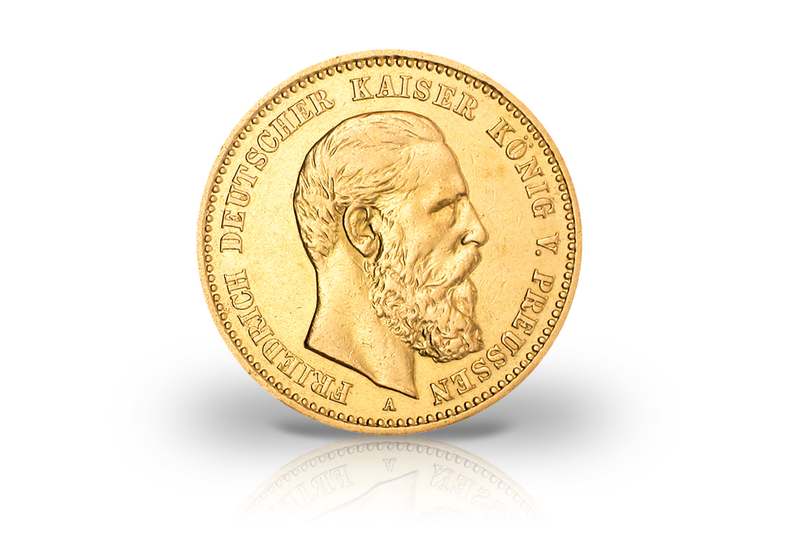 10 Mark Goldmünze 1888 Deutsches Kaiserreich Preußen Kaiser Friedrich III. Jaeger-Nr. 247