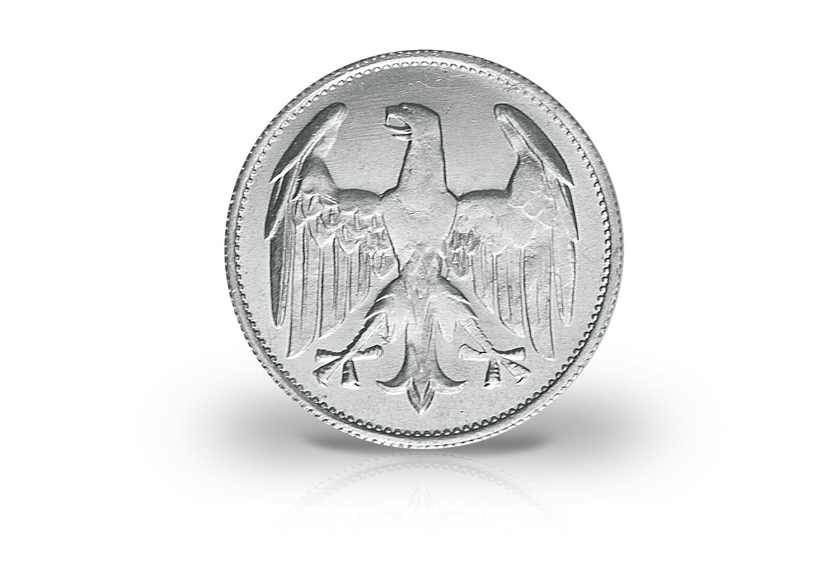 Weimarer Republik 3 Mark 1922 Prägestätte A