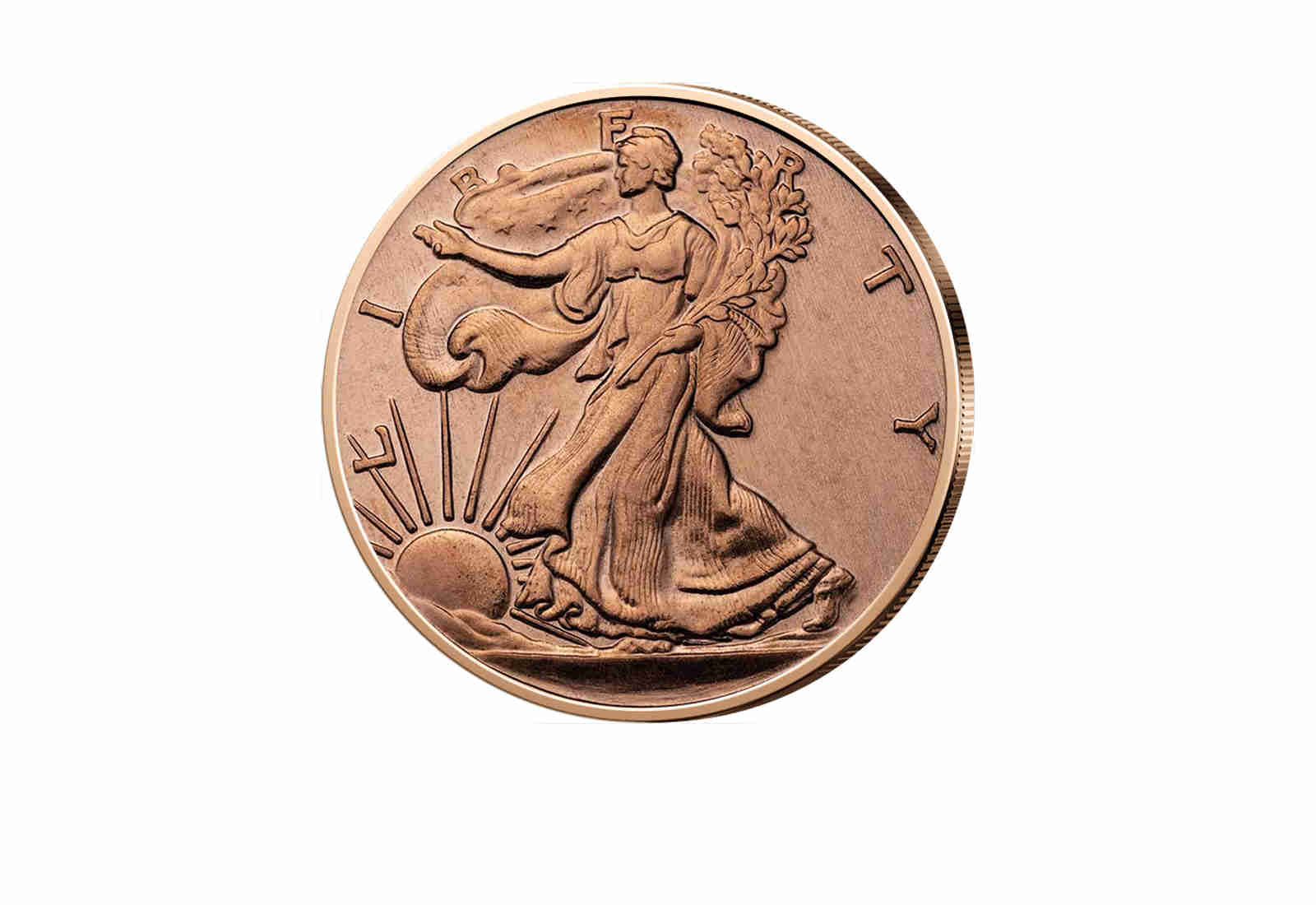 1 oz Kupferausgabe American Liberty