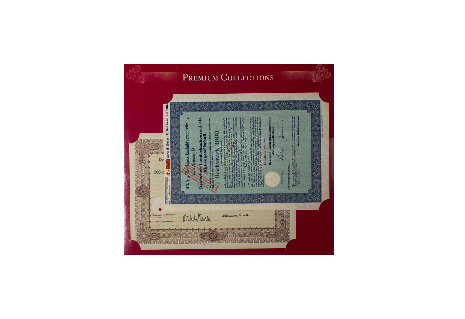 Reichsbankschatz 1 Aktie + 1 Anleihe