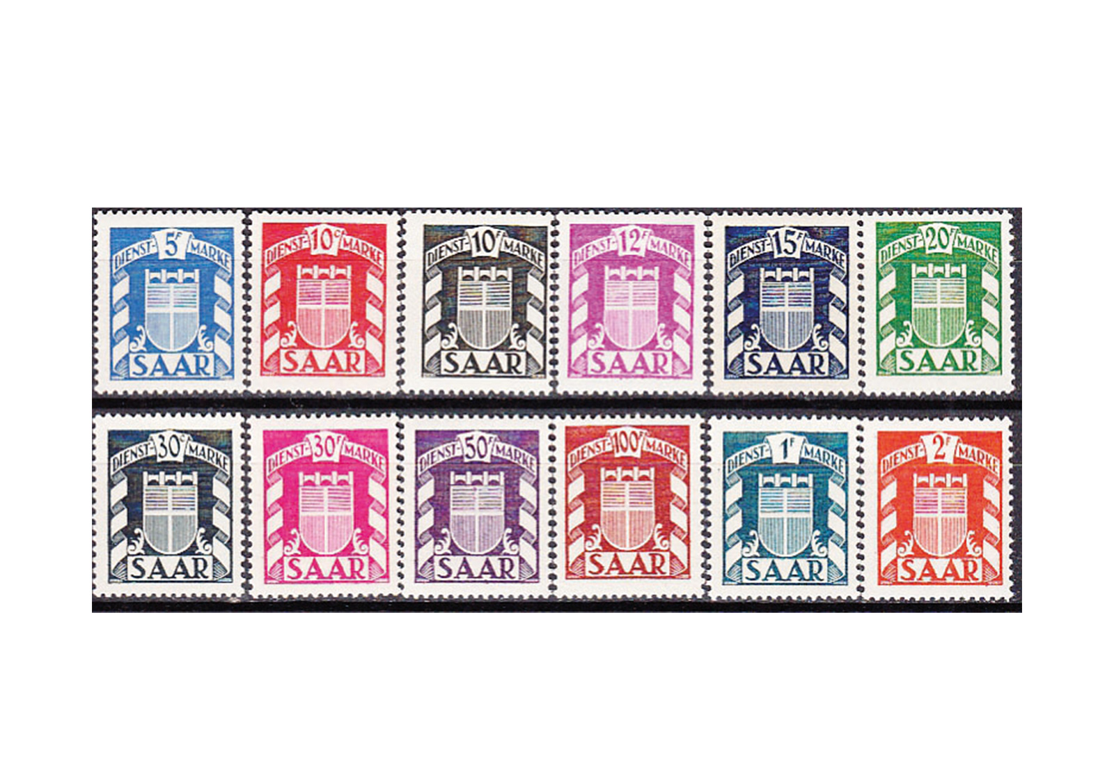 Saar Dienstmarken 33/44 **