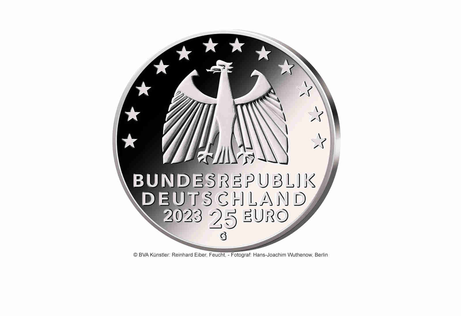 25 Euro Silbermünze 2023 Deutschland Weihnachten Erzgebirgischer Schwibbogen PP