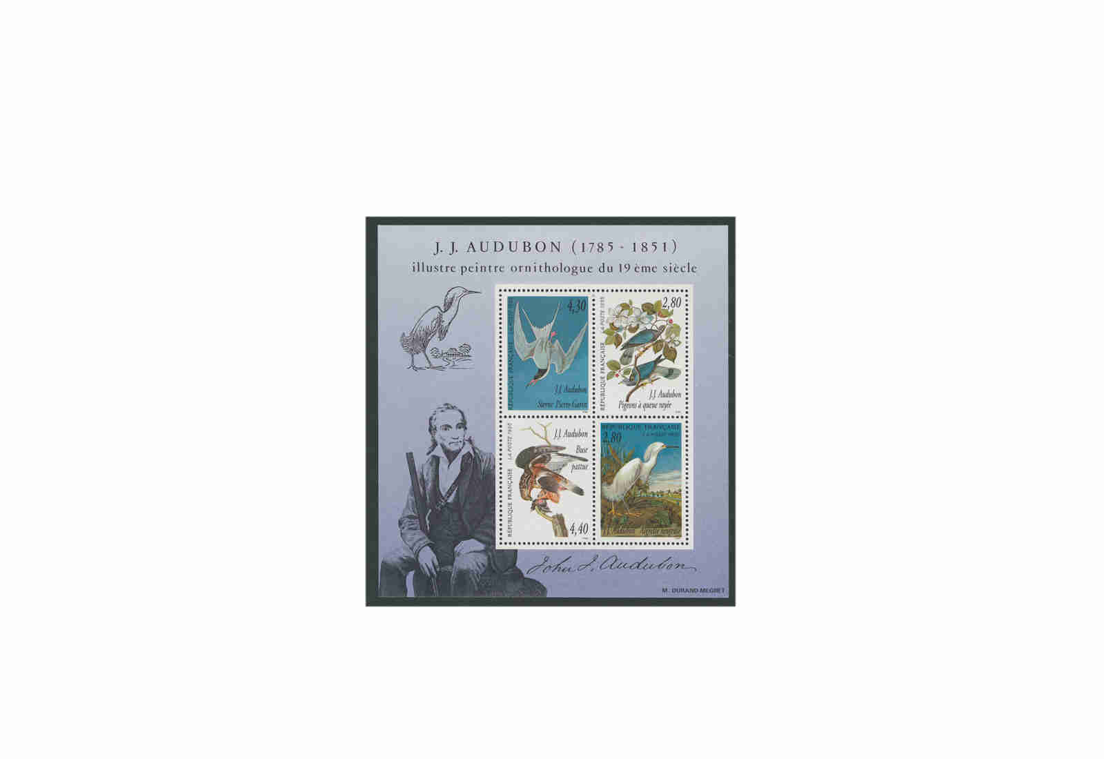 Briefmarken Frankreich Dekorative Kunst 1995 Block 16 postfrisch