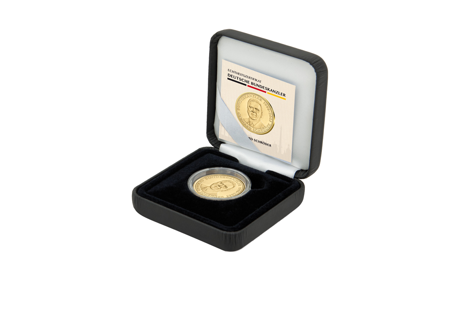 Goldausgabe 1/10 oz Bundeskanzler Gerhard Schröder