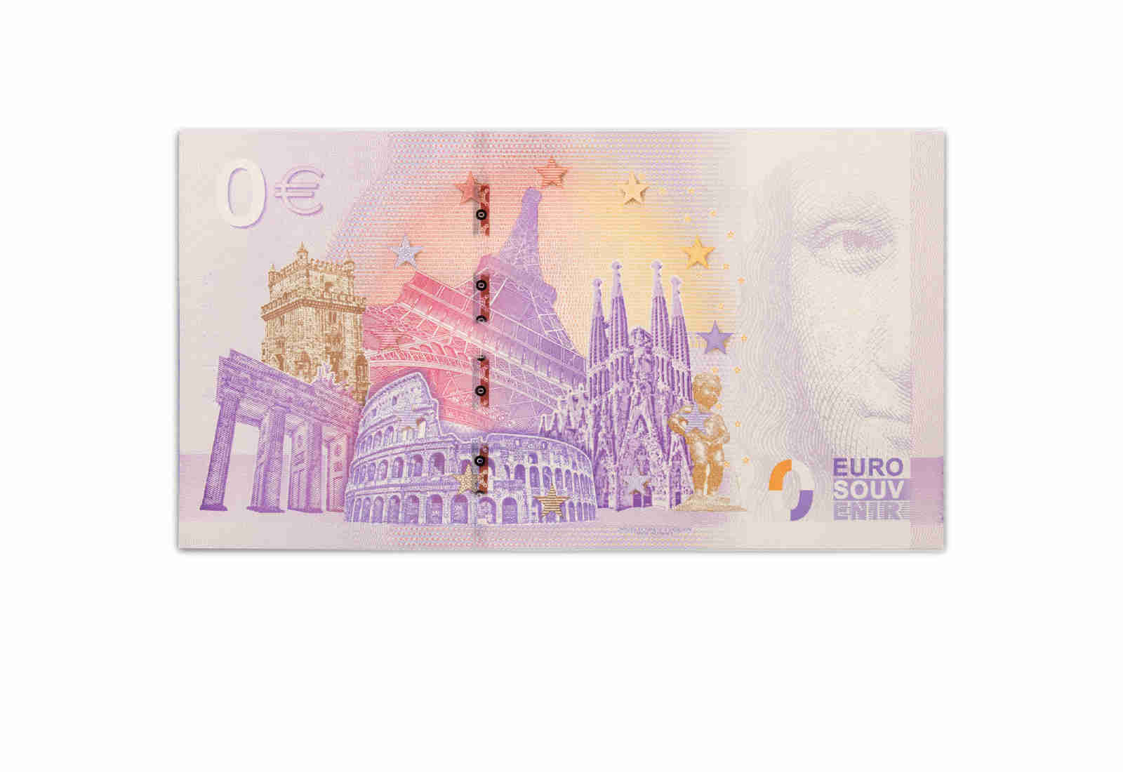 0 Euro Banknote 2024 UEFA Final Stadium