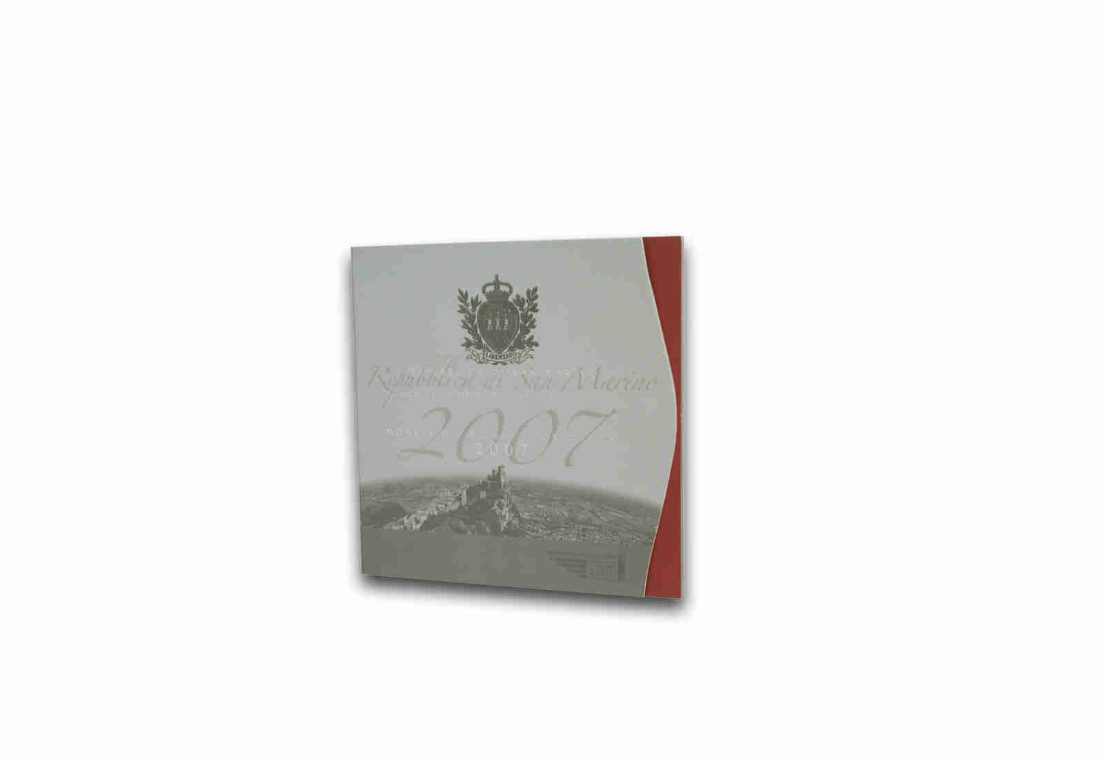 Kursmünzensatz 2007 San Marino st inkl. 5 Euro Silbermünze im Blister