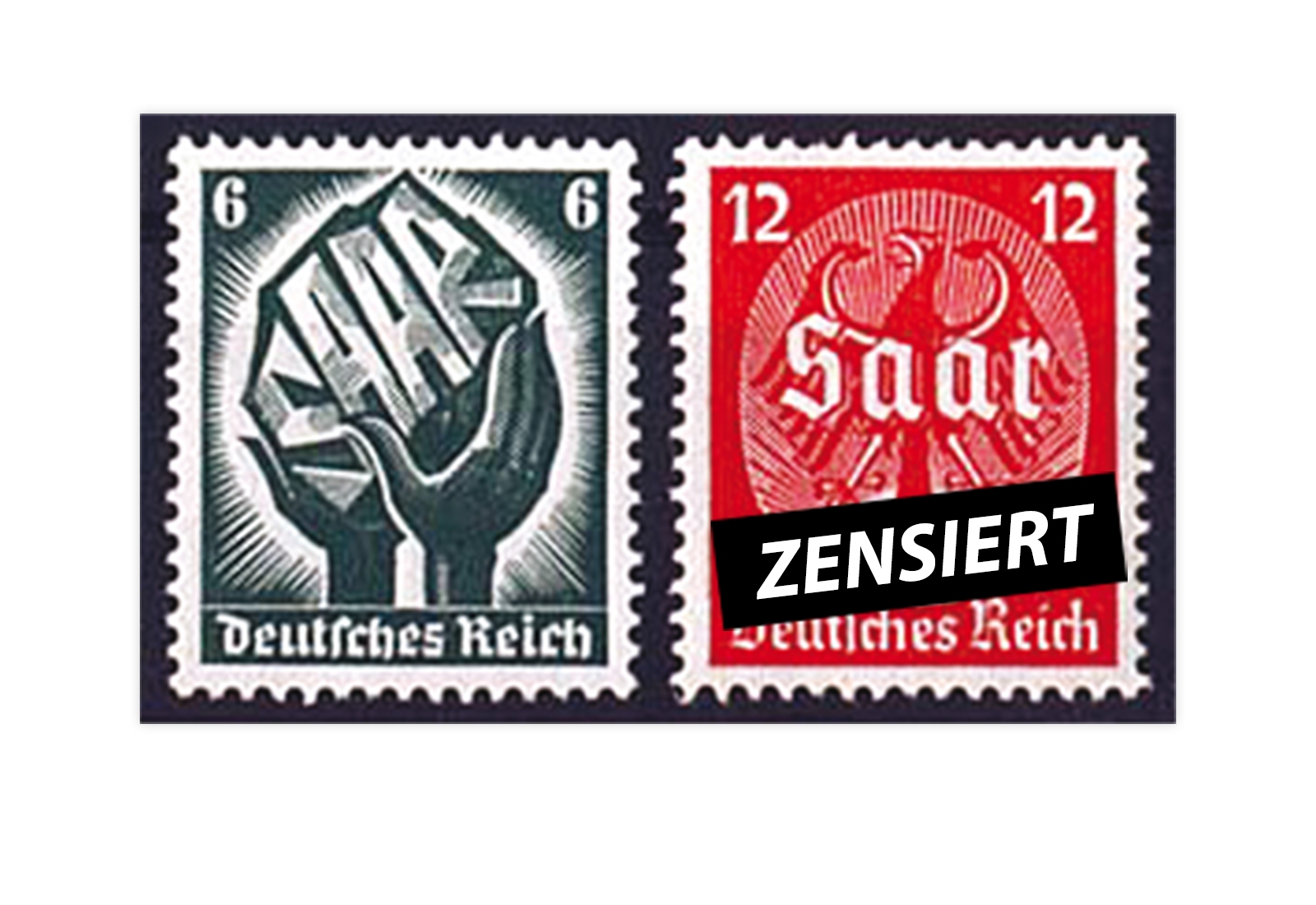 Briefmarken Deutsches Reich Kolonialpioniere Michel-Nr. 544/545 postfrisch