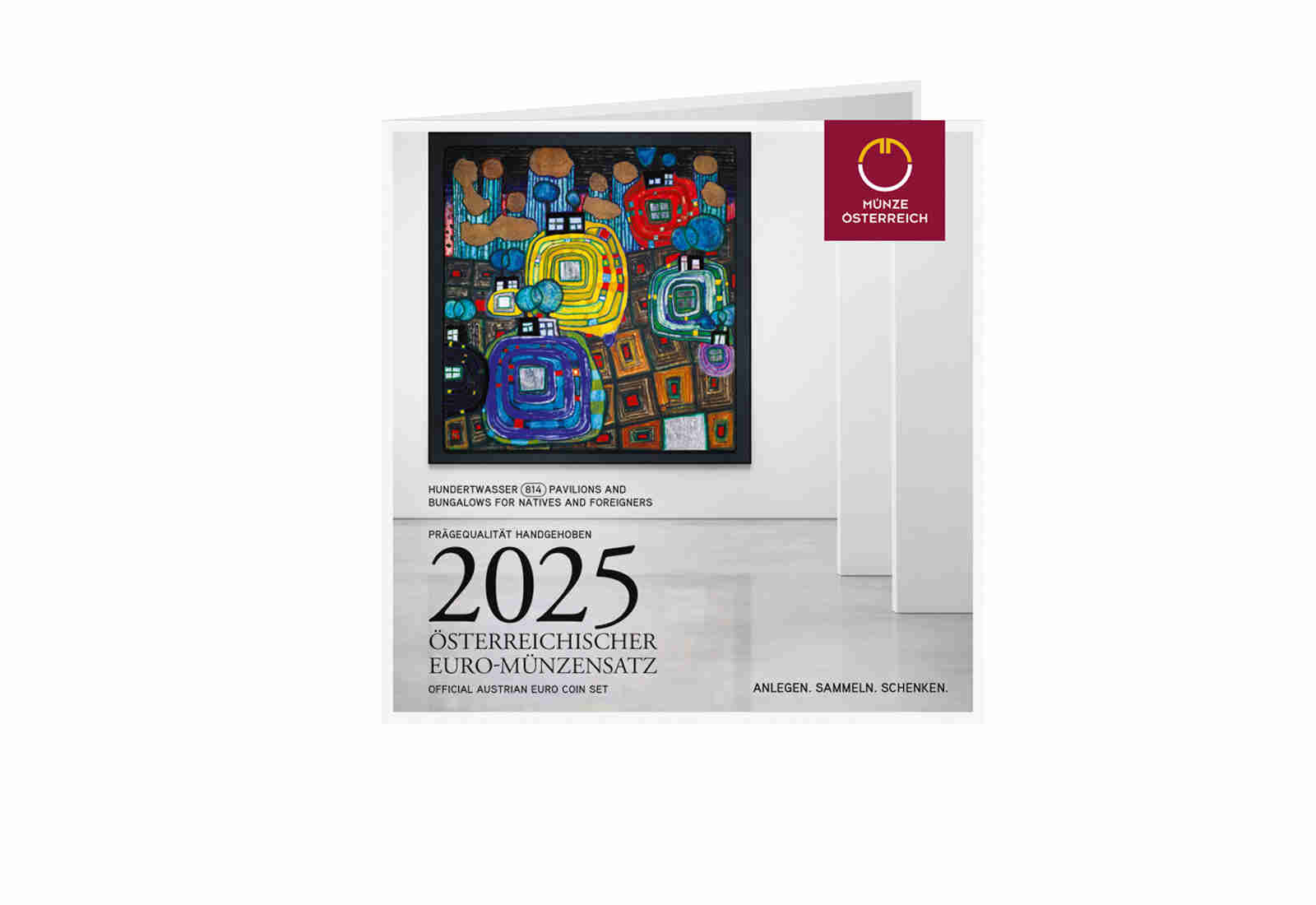 Kursmünzensatz 2025 Österreich hgh