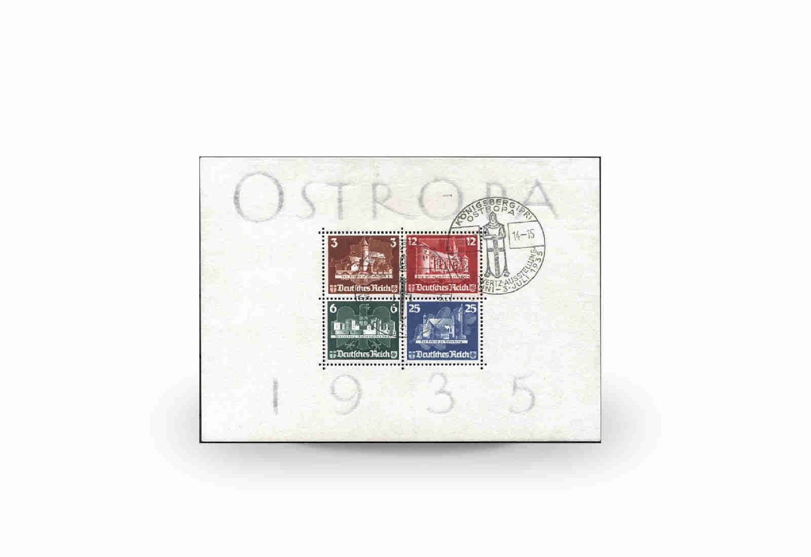 Deutsches Reich Mi.Nr. 576/79 Block 3 gestempelt